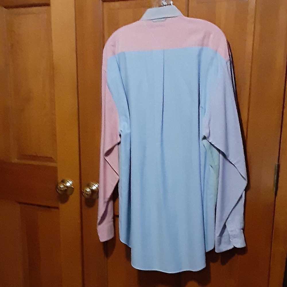 Tommy Hilfiger Color Block Button Down Shirt - image 6